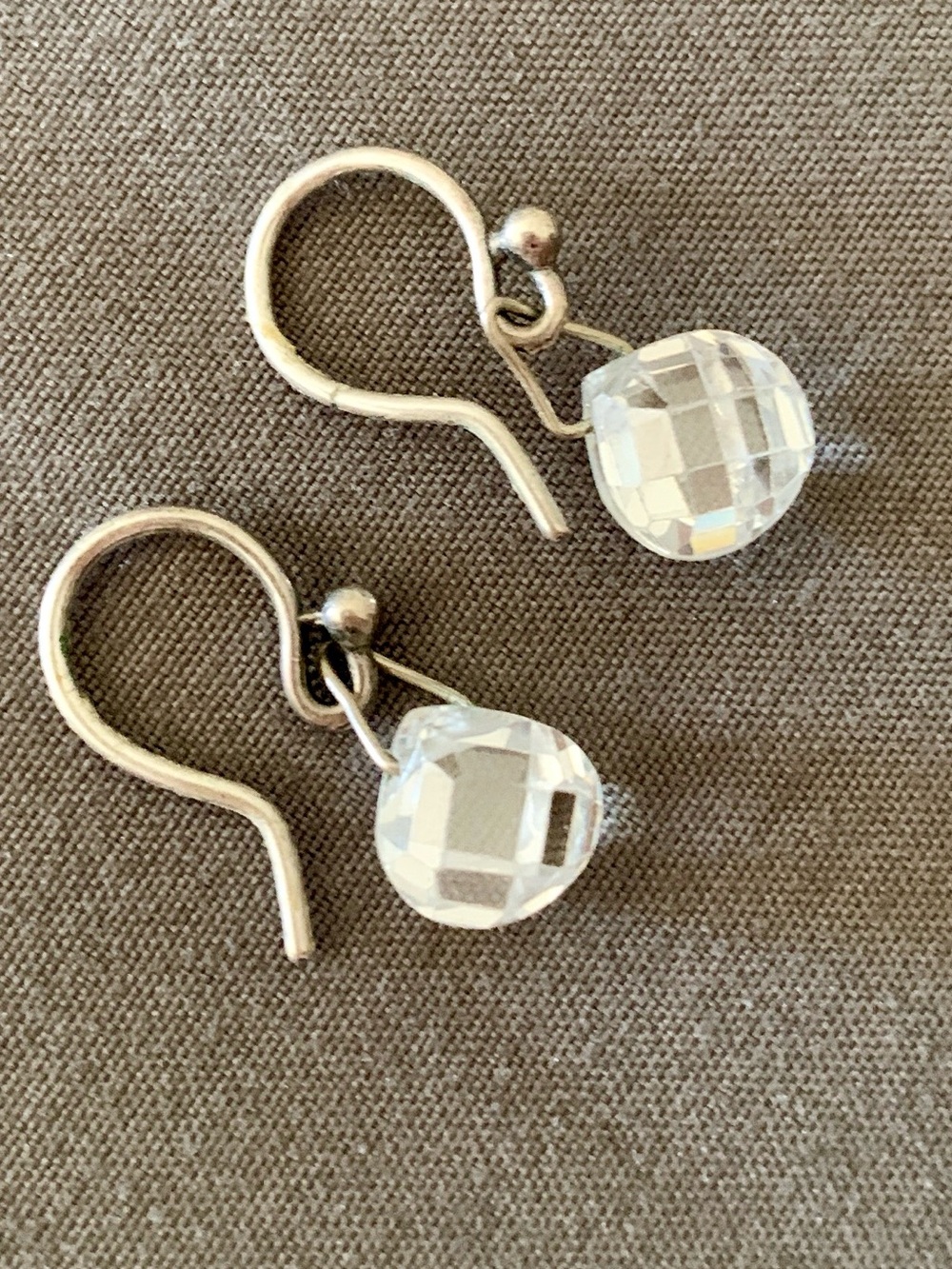Chan Luu Clear Swarovski Earrings